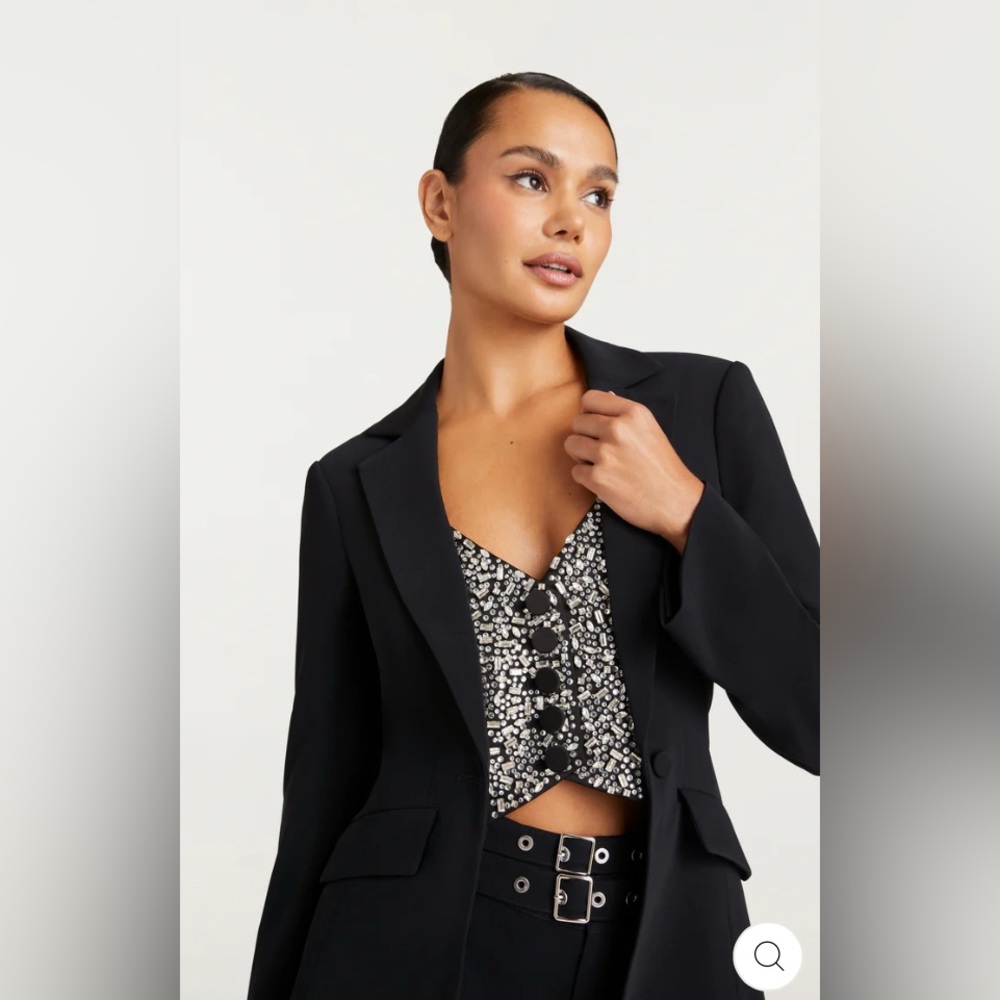 NWT Cinq à Sept Black Women's Blazer